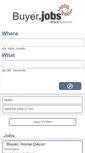 Mobile Screenshot of buyer.jobs
