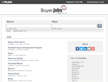 Tablet Screenshot of buyer.jobs